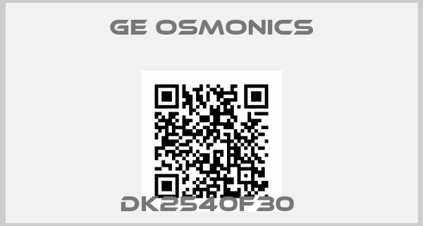 Ge Osmonics-DK2540F30 