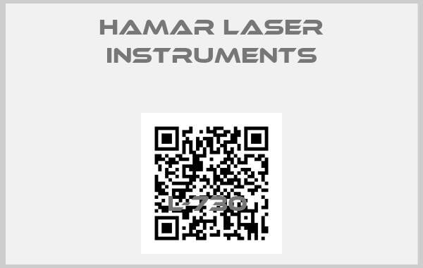 Hamar Laser instruments-L-730 