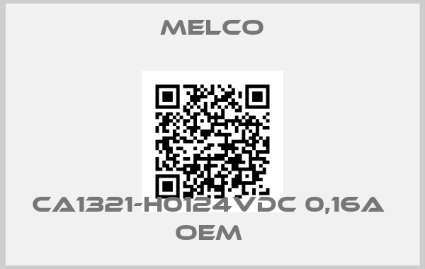 MELCO-CA1321-H0124VDC 0,16A  OEM 