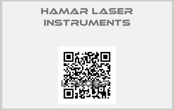 Hamar Laser instruments-L-740SP 
