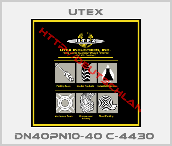 Utex-DN40PN10-40 C-4430 