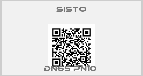 Sisto-DN65 PN10 