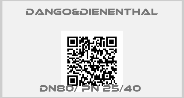 DANGO&DIENENTHAL-DN80/ PN 25/40 