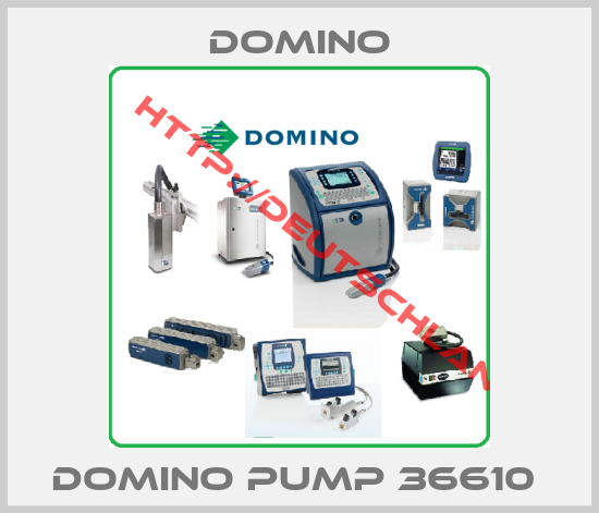 Domino-DOMINO PUMP 36610 