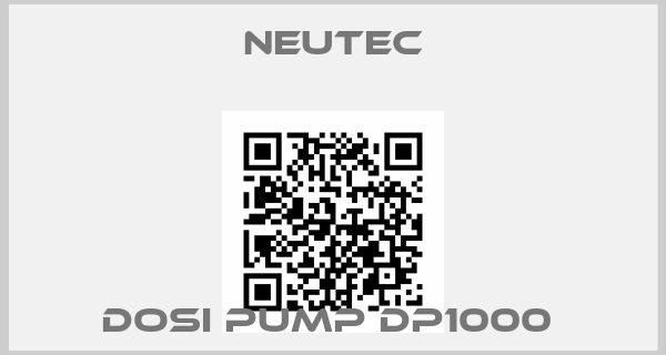 Neutec-DOSI PUMP DP1000 