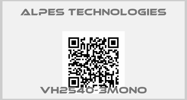 ALPES TECHNOLOGIES-VH2540-3MONO