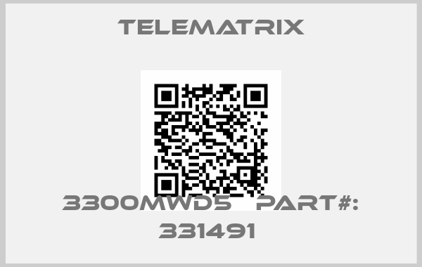 Telematrix-3300MWD5   Part#: 331491 