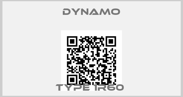 DYNAMO-TYPE 1R60 