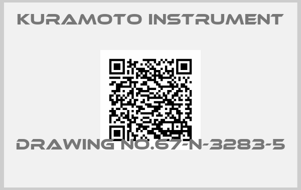 Kuramoto Instrument-DRAWING NO.67-N-3283-5 