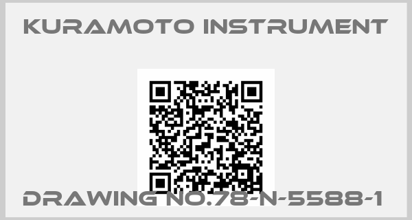 Kuramoto Instrument-DRAWING NO.78-N-5588-1 