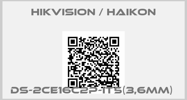 Hikvision / Haikon-DS-2CE16C2P-IT5(3,6MM) 