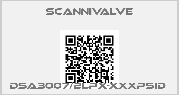 Scannivalve-DSA3007/2LPX-XXXPSID 