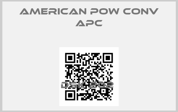 American Pow Conv APC-DSK 202 