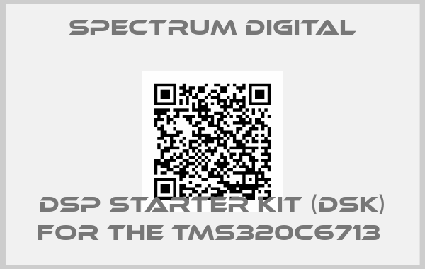 Spectrum Digital-DSP STARTER KIT (DSK) FOR THE TMS320C6713 