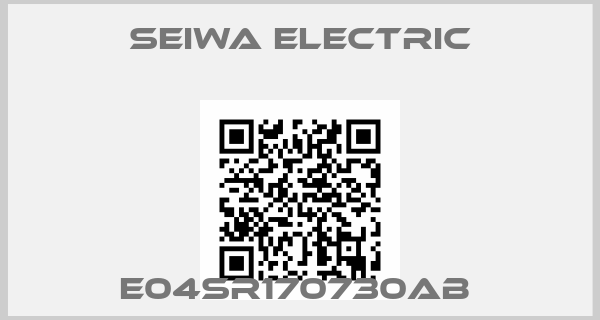 Seiwa Electric-E04SR170730AB 