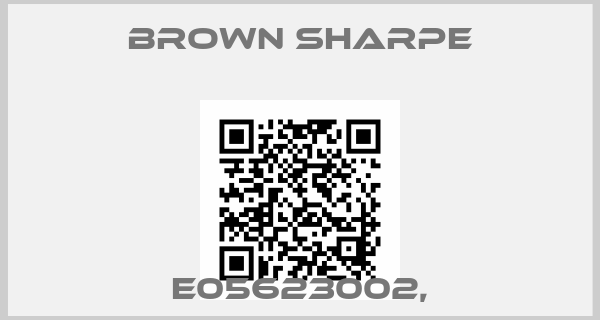 Brown Sharpe-E05623002,