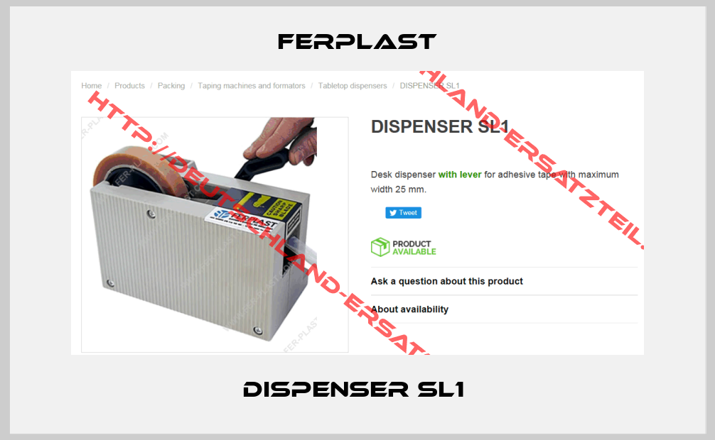 FERPLAST-Dispenser SL1 
