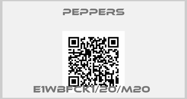 Peppers-E1WBFCK1/20/M20 