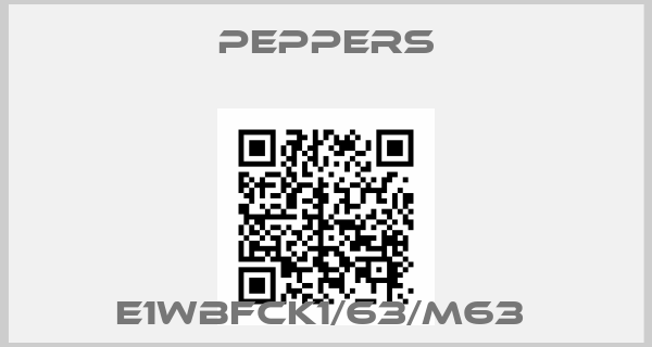 Peppers-E1WBFCK1/63/M63 