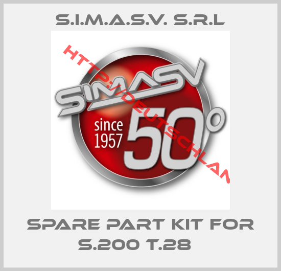 S.I.M.A.S.V. s.r.l-spare part kit for S.200 T.28  