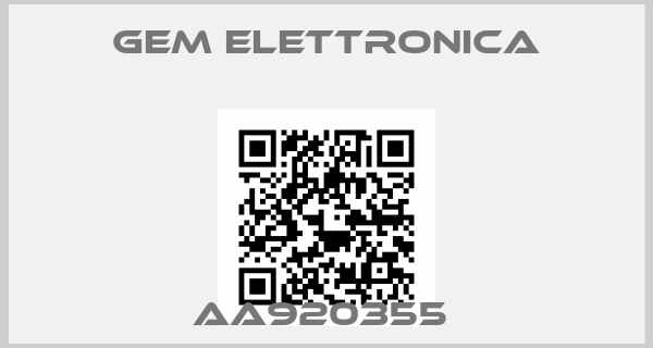GEM ELETTRONICA-AA920355 
