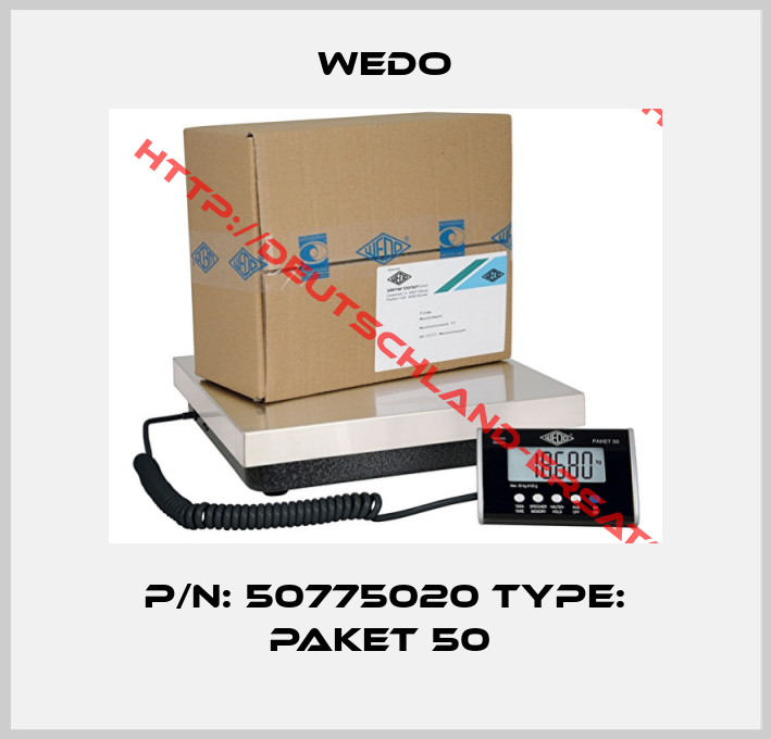Wedo-P/N: 50775020 Type: PAKET 50 