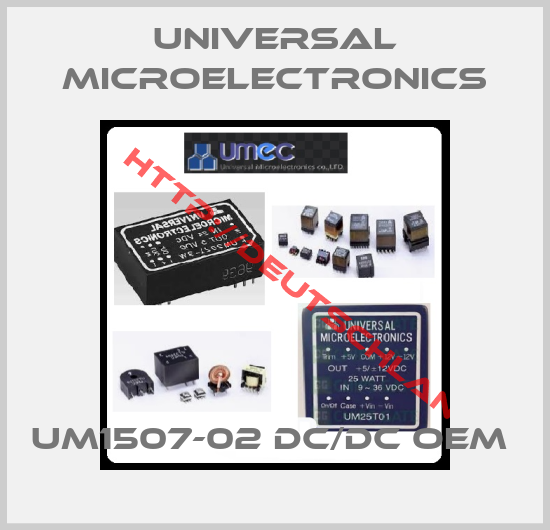 Universal Microelectronics-UM1507-02 DC/DC oem 