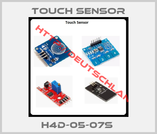 Touch Sensor-H4D-05-07S 