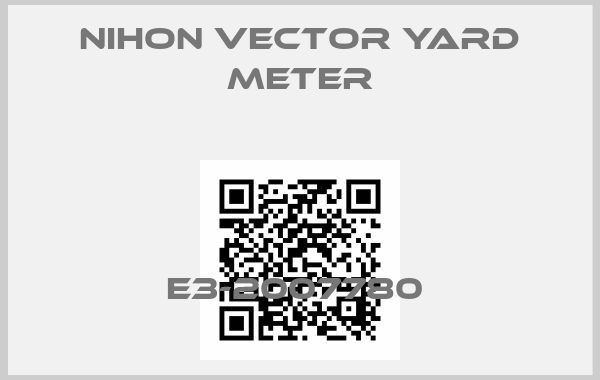 NIHON VECTOR YARD METER-E3-2007780 