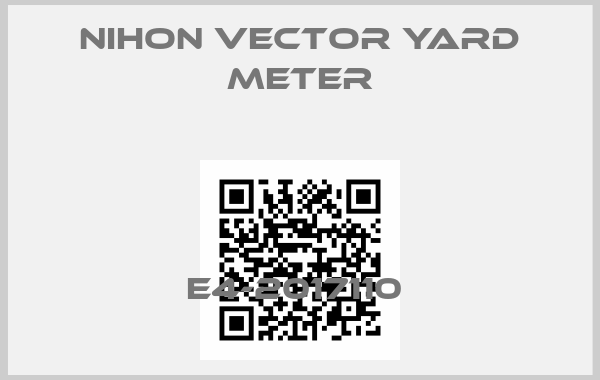NIHON VECTOR YARD METER-E4-2017110 