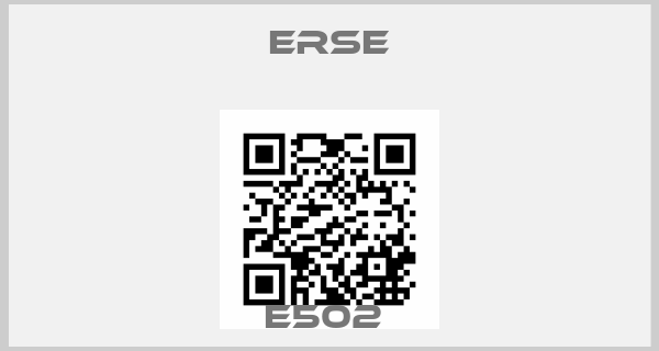 Erse-E502 
