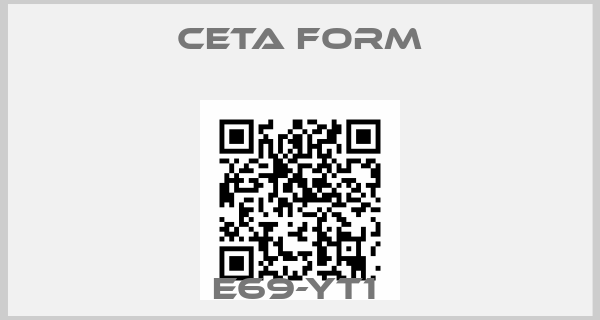 CETA FORM-E69-YT1 