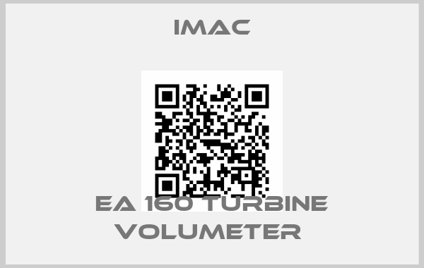 Imac-EA 160 TURBINE VOLUMETER 
