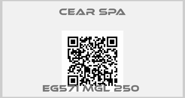 CEAR Spa-EG571 MGL 250 