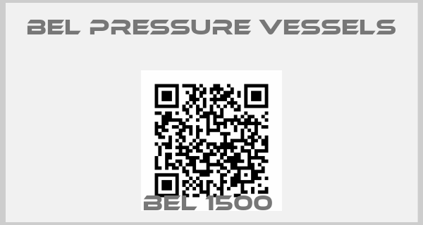 BEL Pressure Vessels-BEL 1500 