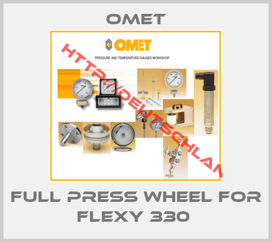 OMET-Full press wheel for FLEXY 330 