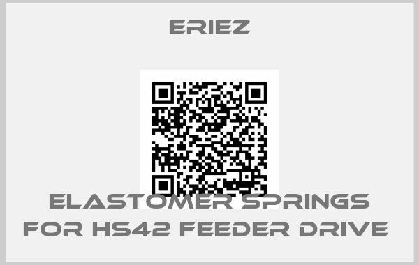 Eriez-ELASTOMER SPRINGS FOR HS42 FEEDER DRIVE 