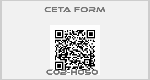CETA FORM-C02-H050  
