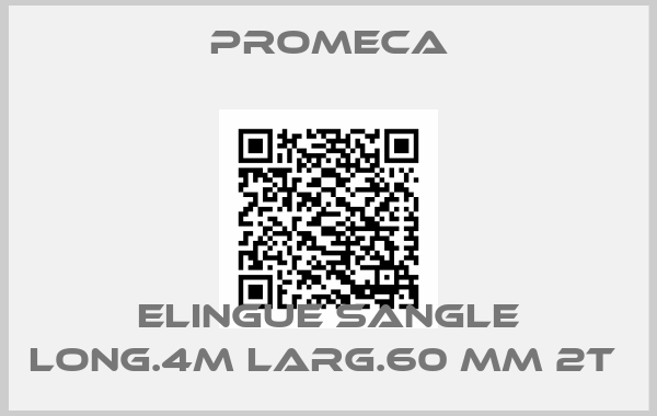 Promeca-ELINGUE SANGLE LONG.4M LARG.60 MM 2T 
