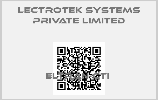 Lectrotek Systems Private Limited-ELTRAN-CTI 