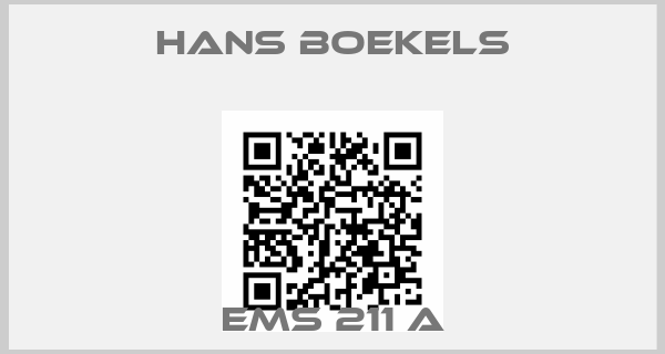 Hans Boekels-EMS 211 A