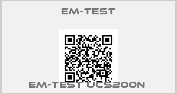 EM-test-EM-TEST UCS200N 