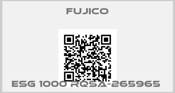 Fujico-ESG 1000 RQSA-265965 
