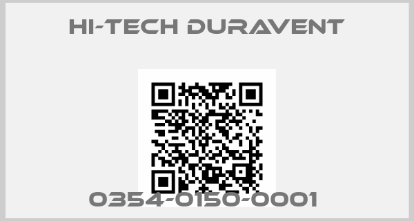 Hi-Tech Duravent-0354-0150-0001 