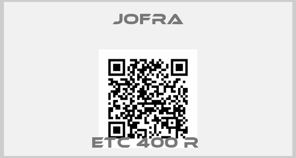 Jofra-ETC 400 R 