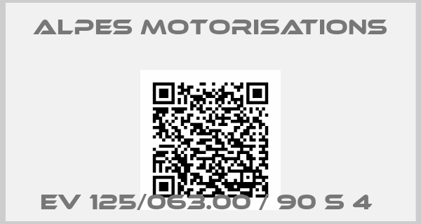 Alpes Motorisations-EV 125/063.00 / 90 S 4 