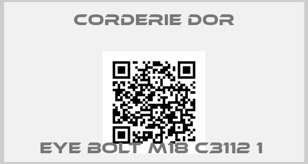 Corderie Dor-EYE BOLT M18 C3112 1 