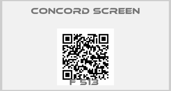 Concord Screen-F 513 