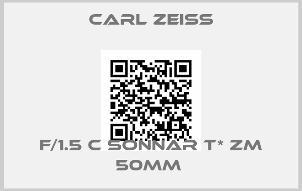 Carl Zeiss-F/1.5 C SONNAR T* ZM 50MM 