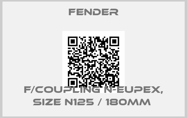 Fender-F/COUPLING N-EUPEX, SIZE N125 / 180MM 